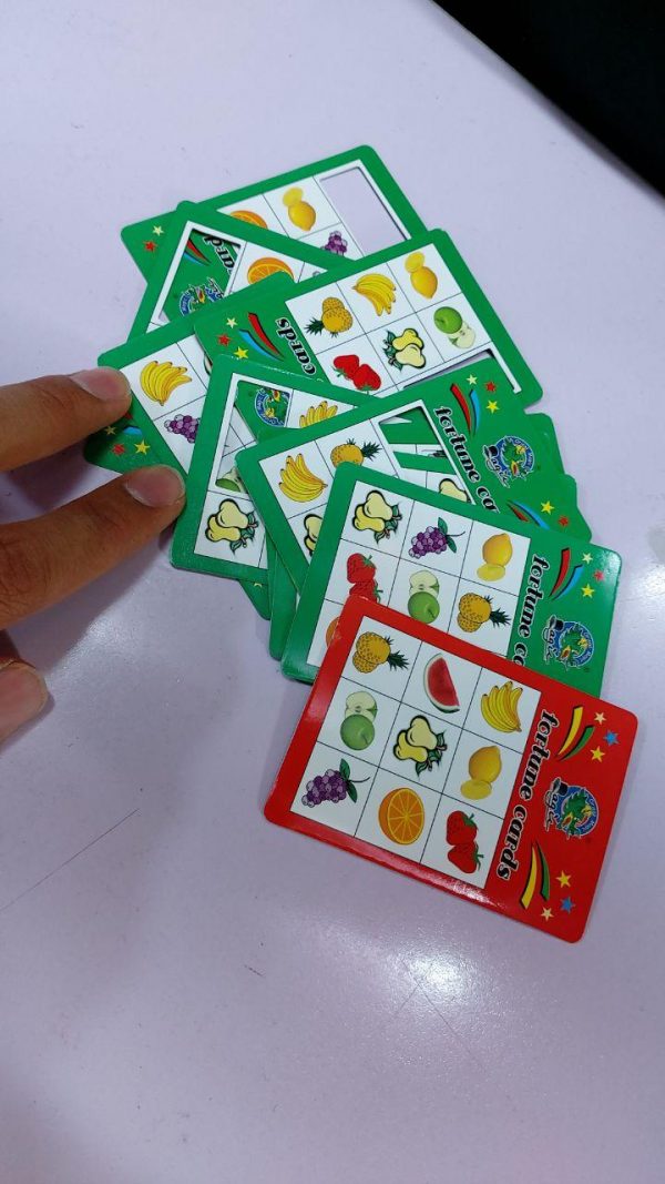 سفارش عمده لوازم شعبده بازی محصول کارت تشخیص میوه 
