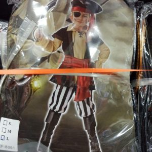 خرید عمده لوازم هالووین لباس پسرانه طرح دزد دریایی و مرد عنکبوتی عضلانی