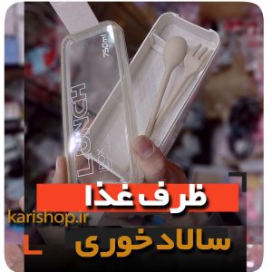 ظرف غذا سالاد فروش عمده انواع لوازم ظروف دکوری هدیه