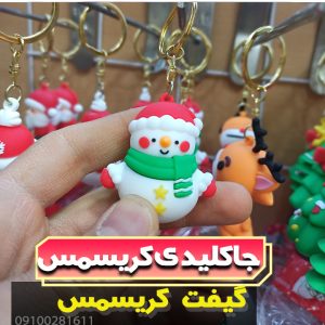 گیفت-آدم-برفی سبز-کریسمس-فروش-عمده-لوازم-کریسمس-خرید-به-قیمت-عمده